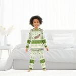 Mountain Dew Christmas Reindeer Family Pajamas Set