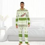 Mountain Dew Christmas Reindeer Family Pajamas Set
