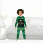 Mountain Dew Christmas Scenes Family Pajamas Set