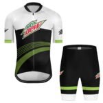 Mountain Dew Men's Cycling Jersey Set
