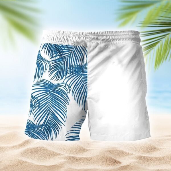 Natural Light Fern Swim Trunks