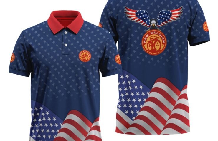 Patriotic Style: American Flag Polo Shirts - Flexiquor.com