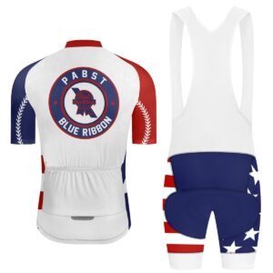 Pabst Blue Ribbon America Men's Cycling Jersey Set - Flexiquor.com