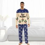 Pabst Blue Ribbon Christmas Cherry Family Pajamas Set