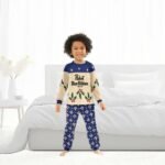 Pabst Blue Ribbon Christmas Cherry Family Pajamas Set