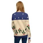 Pabst Blue Ribbon Chrismas Cherry Ugly Sweater
