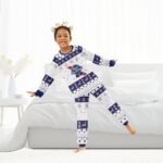 Pabst Blue Ribbon Christmas Family Pajamas Set
