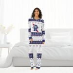 Pabst Blue Ribbon Christmas Family Pajamas Set