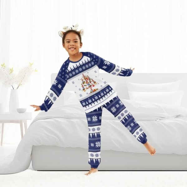Pabst Blue Ribbon Christmas Tree Family Pajamas Set