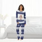 Pabst Blue Ribbon Christmas Tree Family Pajamas Set
