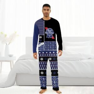 Pabst Blue Ribbon Family Pajamas Set - Flexiquor.com