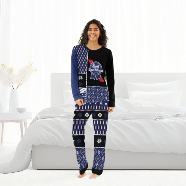 Pabst Blue Ribbon Family Pajamas Set