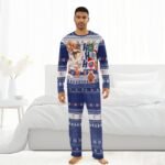 Pabst Blue Ribbon HoHoHo Family Pajamas Set