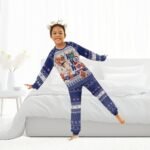 Pabst Blue Ribbon HoHoHo Family Pajamas Set