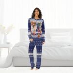 Pabst Blue Ribbon HoHoHo Family Pajamas Set