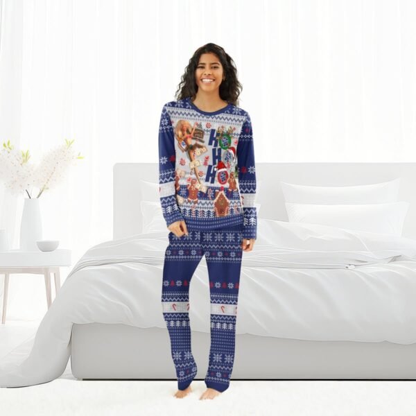 Pabst Blue Ribbon HoHoHo Family Pajamas Set