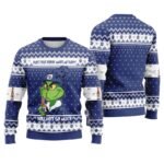 Pabst Blue Ribbon Make Grinch Happy Ugly Sweater