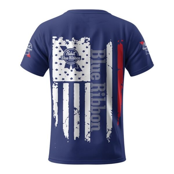 Pabst Blue Ribbon Skull T-Shirt