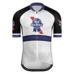 Pabst Blue Ribbon Stripe Men's Cycling Jersey Set