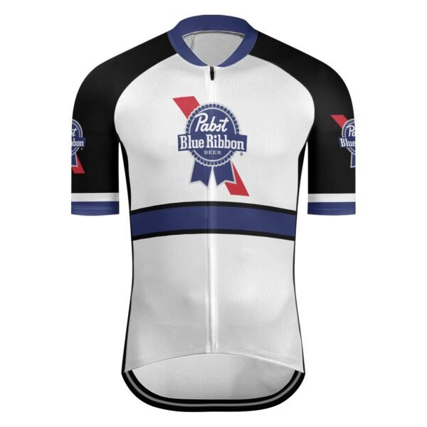Pabst Blue Ribbon Stripe Men's Cycling Jersey Set
