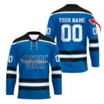 Personalized Absolut Vodka Color Stripe Hockey Jersey