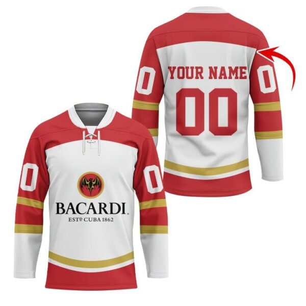 Personalized Bacardi Hockey Jersey