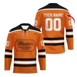 Personalized Blanton's Color Stripe Hockey Jersey