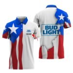 Personalized Bud Light Puerto Rico Polo Shirt