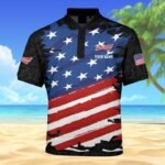 Personalized Budweiser Freedom Eagle Polo Shirt