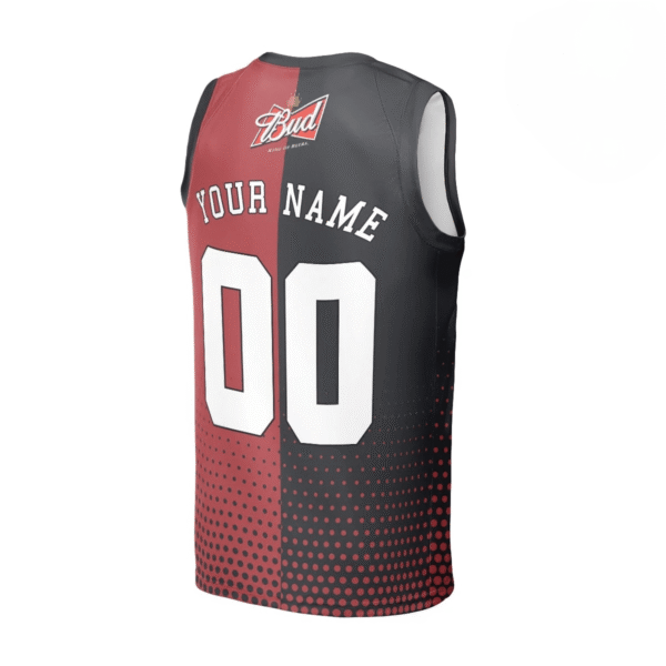 Personalized Budweiser Halfside Men's Tank Top