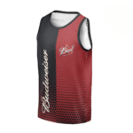 Personalized Budweiser Halfside Men's Tank Top