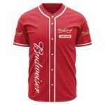 Personalized Budweiser Happy Father's Day Baseball Jersey