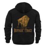 Personalized Buffalo Trace Quarter Zip Hooded Sweatshirt