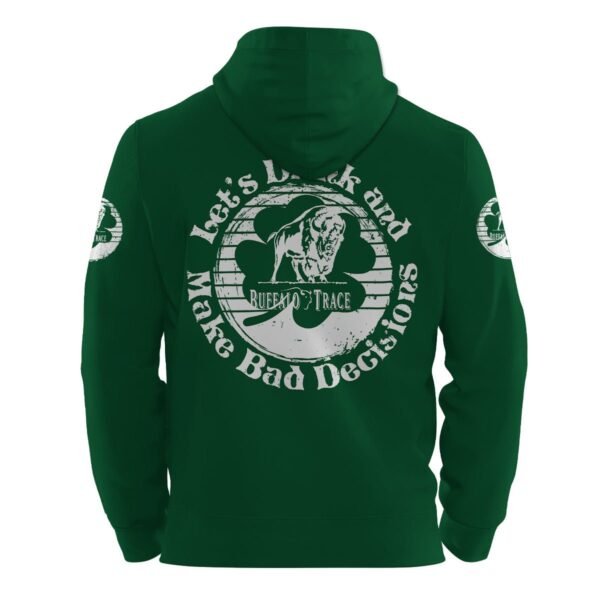 Personalized Buffalo Trace St Patrick's Day Hoodie & Zip Hoodie