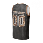 Personalized Busch Light Black Stripe Cheetah Men's Tank Top