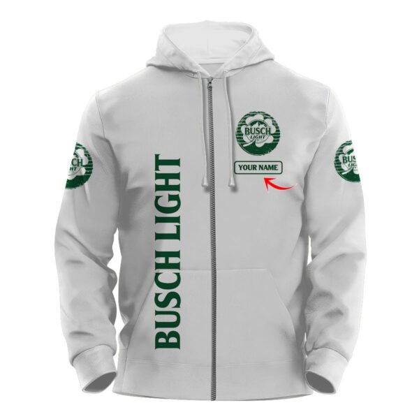 Personalized Busch Light St Patrick's Day AOP Hoodie & Zip Hoodie