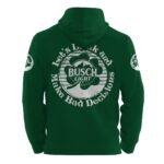 Personalized Busch Light St Patrick's Day AOP Hoodie & Zip Hoodie