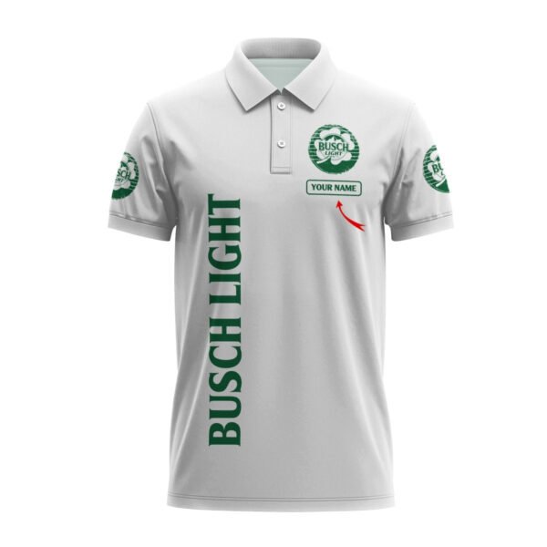 Personalized Busch Light St Patrick's Day Polo Shirt