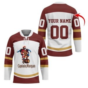 Personalized Captain Morgan Hockey Jersey - Flexiquor.com