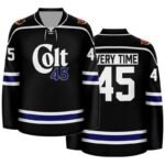 Personalized Colt 45 Stripe Hockey Jersey