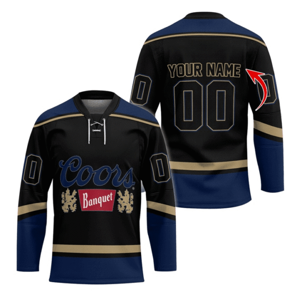 Personalized Coors Banquet Hockey Jersey