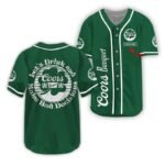 Personalized Coors Banquet St Patrick's Day Baseball Jersey