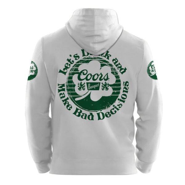 Personalized Coors Banquet St Patrick's Day Hoodie & Zip Hoodie