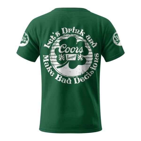 Personalized Coors Banquet St Patrick's Day T-Shirt
