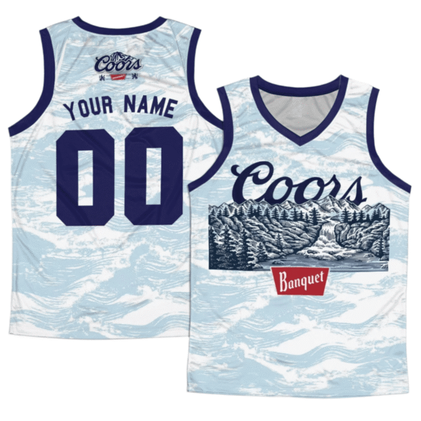 Personalized Coors Banquet Waterfall Men's Tank Top
