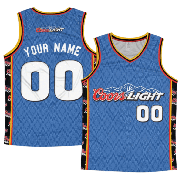 Personalized Coors Light Basic Men's Tank Top