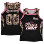 Personalized Coors Light Black Pink Cheetah Men's Tank Top