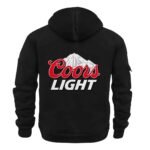 Personalized Coors Light Quarter Zip Hooded Sweatshirt