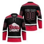 Personalized Coors Light Hockey Jersey