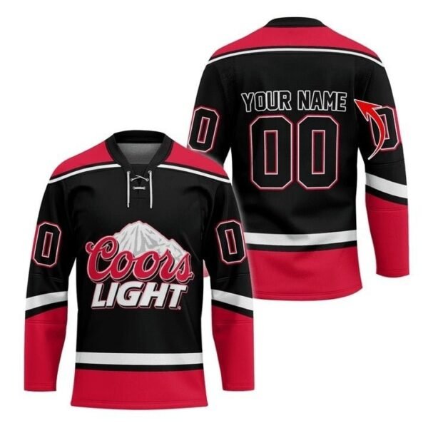 Personalized Coors Light Hockey Jersey